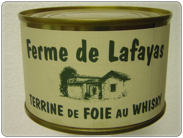 Terrine de foie au whisky 250 g